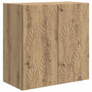 Vægmonteret skab 59 x 31 x 60 cm Konstrueret træ Artisan-eg