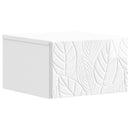 Væghængt Sideskab 2 pcs Hvid højglans 34,5 x 33 x 20 cm