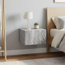 Væghængt Natbord 2 pcs Grå Sonoma 49 x 34,5 x 20 cm