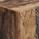 Væghængt Natbord 2 pcs Gammelt træ 49 x 34,5 x 20 cm