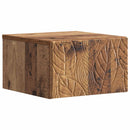 Væghængt Natbord 2 pcs Gammelt træ 49 x 34,5 x 20 cm
