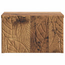 Væghængt Natbord 2 pcs Gammelt træ 49 x 34,5 x 20 cm