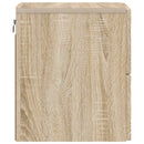 Væghængt Natbord 2 pcs Sonoma-eg 34,5 x 33 x 40 cm