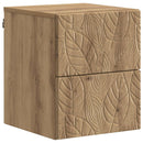 Væghængt Natbord 2 pcs Artisan-eg 34,5 x 33 x 40 cm