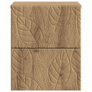 Væghængt Natbord 2 pcs Artisan-eg 34,5 x 33 x 40 cm