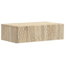 Væghængt Sideskab Sonoma-eg 59 x 34,5 x 17 cm Konstrueret træ