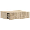 Væghængt Sideskab Sonoma-eg 59 x 34,5 x 17 cm Konstrueret træ