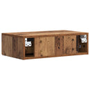 Væghængt Sideskab Gammelt træ 59 x 34,5 x 17 cm Konstrueret træ