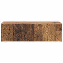 Væghængt Sideskab Gammelt træ 59 x 34,5 x 17 cm Konstrueret træ