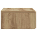 Væghængt Sideskab 59 x 34,5 x 17 cm Konstrueret træ Artisan-eg