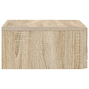 Væghængt Sideskab Sonoma-eg 87,5 x 34,5 x 17 cm Konstrueret træ