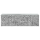 Væghængt Sideskab Betongrå 87,5 x 34,5 x 17 cm Konstrueret træ