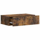Væghængt Sideskab Røget eg 87,5 x 34,5 x 17 cm Konstrueret træ