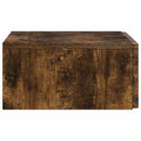 Væghængt Sideskab Røget eg 87,5 x 34,5 x 17 cm Konstrueret træ