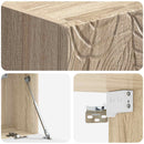 Væghængt TV-skab 78,5 x 41 x 30 cm Sonoma-eg Konstrueret træ