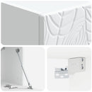 Væghængt TV-skab 98 x 41 x 30 cm Hvid Konstrueret træ