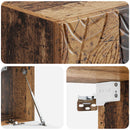 Væghængt TV-skab 98 x 41 x 30 cm Gammelt træ Konstrueret træ
