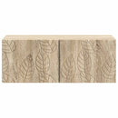 Væghængt TV-skab 59,5 x 31 cm Sonoma-eg Konstrueret træ