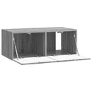 Væghængt TV-skab 78,5 x 31 cm Grå Sonoma Konstrueret træ
