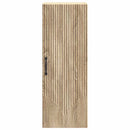 Vægmonteret skab Sonoma-eg 33 x 34,5 x 90 cm Konstrueret træ