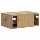 Væghængt Natbord med skuffe 2 pcs Artisan-eg 49 x 34,5 x 20 cm