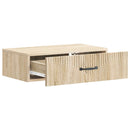 Væghængt Sideskab Sonoma-eg 59 x 34,5 x 17 cm Konstrueret træ