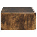 Væghængt Sideskab Røget eg 59 x 34,5 x 17 cm Konstrueret træ
