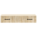 Væghængt Sideskab Sonoma-eg 87,5 x 34,5 x 17 cm Konstrueret træ