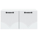 Væghængt TV-skab Hvid 59,5 x 41 x 30 cm Konstrueret træ