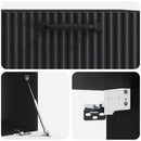 Væghængt TV-skab Sort 59,5 x 41 x 30 cm Konstrueret træ