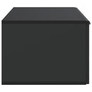 Væghængt TV-skab Sort 59,5 x 41 x 30 cm Konstrueret træ