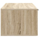 Væghængt TV-skab Sonoma-eg 59,5 x 41 x 30 cm Konstrueret træ