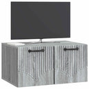 Væghængt TV-skab Vægmonteret Grå sonoma-eg 59,5 x 41 x 30 cm