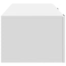 Væghængt TV-skab Hvid 78,5 x 41 x 30 cm Konstrueret træ