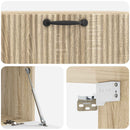 Væghængt TV-skab Sonoma-eg 78,5 x 41 x 30 cm Konstrueret træ