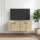 Væghængt TV-skab Sonoma-eg 78,5 x 41 x 30 cm Konstrueret træ