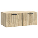 Væghængt TV-skab Sonoma-eg 78,5 x 41 x 30 cm Konstrueret træ