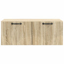 Væghængt TV-skab Sonoma-eg 78,5 x 41 x 30 cm Konstrueret træ