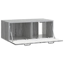 Væghængt TV-skab Vægmonteret Grå sonoma-eg 78,5 x 41 x 30 cm