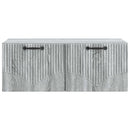 Væghængt TV-skab Vægmonteret Grå sonoma-eg 78,5 x 41 x 30 cm