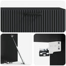 Væghængt TV-skab Sort 98 x 41 x 30 cm Konstrueret træ