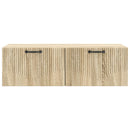 Væghængt TV-skab Sonoma-eg 98 x 41 x 30 cm Konstrueret træ