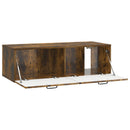Væghængt TV-skab Røget eg 98 x 41 x 30 cm Konstrueret træ
