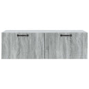 Væghængt TV-skab Grå sonoma-eg 98 x 41 x 30 cm Konstrueret træ