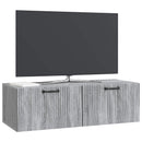 Væghængt TV-skab Grå sonoma-eg 98 x 41 x 30 cm Konstrueret træ