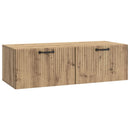 Væghængt TV-skab Artisan-eg 98 x 41 x 30 cm Konstrueret træ