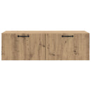 Væghængt TV-skab Artisan-eg 98 x 41 x 30 cm Konstrueret træ