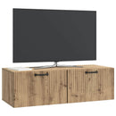 Væghængt TV-skab Artisan-eg 98 x 41 x 30 cm Konstrueret træ