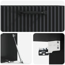 Væghængt TV-skab Sort 59,5 x 31 x 30 cm Konstrueret træ