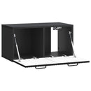 Væghængt TV-skab Sort 59,5 x 31 x 30 cm Konstrueret træ